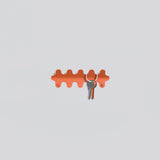 Fun key hanger made by Oddthing in Auckland, Aotearoa, four colours