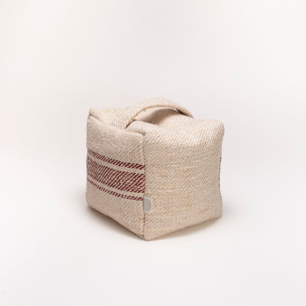 Hemp linen doorstop made in Tauranga, Aotearoa