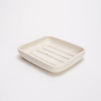 Ceramic soap dish made by Wundaire in Greytown, New Zealand, two sizes
