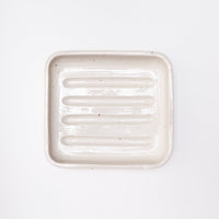 Ceramic soap dish made by Wundaire in Greytown, New Zealand, two sizes