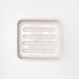 Ceramic soap dish made by Wundaire in Greytown, New Zealand, two sizes