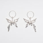 Butterfly earrings by Bebe Mae made in Dunedin, Aotearoa