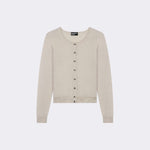 Merino crop crew cardi by Standard Issue made in Auckland, New Zealand, three colours