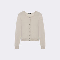 Merino crop crew cardi by Standard Issue made in Auckland, New Zealand, three colours