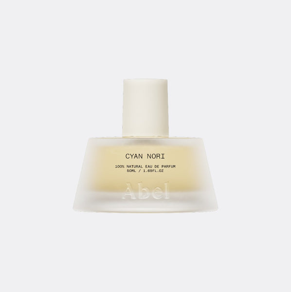 Cyan Nori eau de parfum by Abel, two sizes