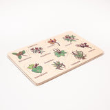 Puzzle made in Dannevirke, Aotearoa, five designs