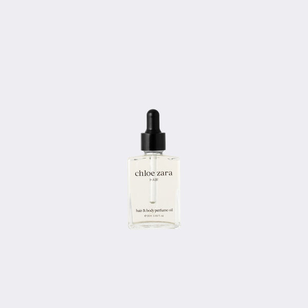 Hair & body perfume oil by Chloe Zara made in Auckland, New Zealand