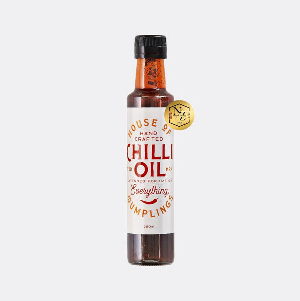 Chilli oil by House of Dumplings, made in Wellington, New Zealand