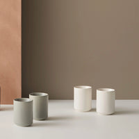 Twin wall cup in two colours by Gidon Bing made in Auckland, New Zealand