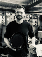 Skillet by The Solo Blacksmith in three sizes, made in Auckland, Aotearoa