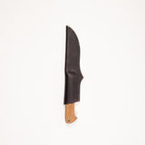 Bird and trout knife with rewarewa handle made by Jeremy Tye in Christchurch, New Zealand