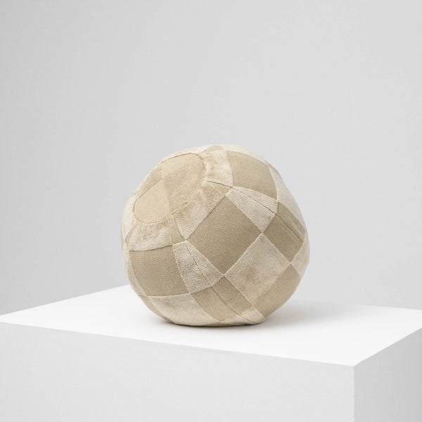 Globe cushion by Klay made in Auckland, New Zealand