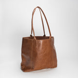 Leather handbag made in Geraldine, New Zealand, two colours