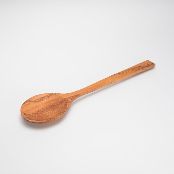 Extra long rimu serving spoon made in Hokitika, New Zealand