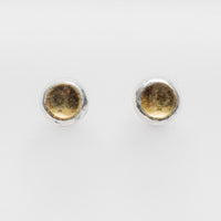 Concave studs by Lucía Araoz made in Dunedin, Aotearoa