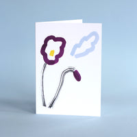 Card by Lucky Luijk made in Wellington, New Zealand, twelve designs