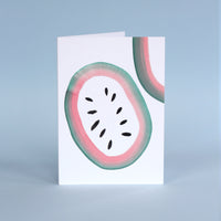 Card by Lucky Luijk made in Wellington, New Zealand, twelve designs