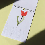 Birthday calendar by Lucky Luijk made in Wellington, New Zealand