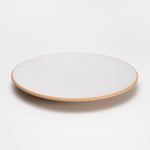 Dinner plate by Nicola Shuttleworth made in Island Bay, Aotearoa