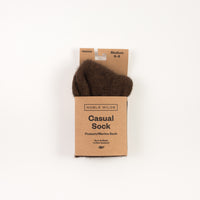 Possum and merino socks by Noble Wilde made in Christchurch, Aotearoa, three colours