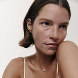 Selene pearl necklace by Meadowlark made in Auckland, Aotearoa