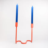 Wiggle candelabra by Sitting Pretty made in Mount Maunganui, New Zealand, three colours