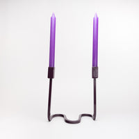 Wiggle candelabra by Sitting Pretty made in Mount Maunganui, New Zealand, three colours