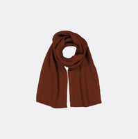 Possum merino fine rib scarf made in Auckland, New Zealand, eight colours