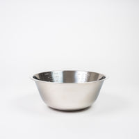 Stainless steel mixing bowls made in Dunedin, New Zealand, seven sizes