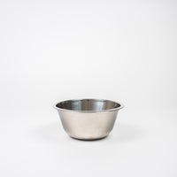 Stainless steel mixing bowls made in Dunedin, New Zealand, eight sizes