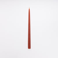 Beeswax taper candle by Studio Star made in Amberley, Aotearoa, seven colours