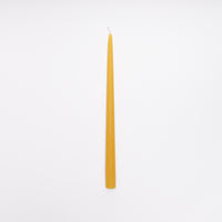 Beeswax taper candle by Studio Star made in Amberley, Aotearoa, seven colours