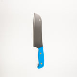 Santoku kitchen knife by Svord made in Auckland, New Zealand, four colours