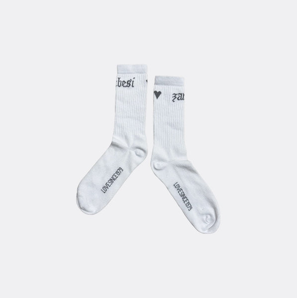 Cotton socks by Zambesi made in Auckland, Aotearoa, two sizes