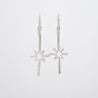 Starlight earrings by Zoë Lovell-Smith made in Christchurch, New Zealand