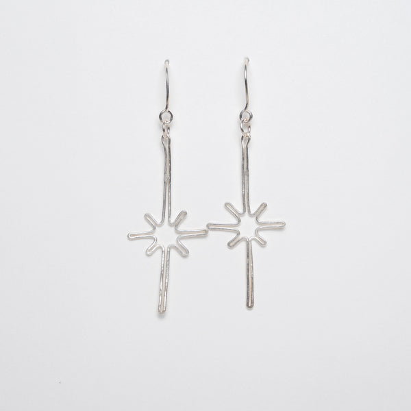 Starlight earrings by Zoë Lovell-Smith made in Christchurch, New Zealand