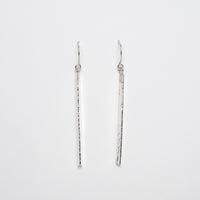 Triangle bar earrings by Zoë Lovell-Smith made in Christchurch, New Zealand