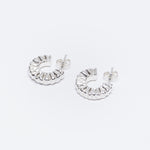 Alexandra Dodds Mini Spectrum earrings in sterling silver