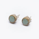 Speckled dot ceramic earrings in six colours made in Christchurch, New Zealand