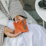 Deerskin purse made in Geraldine, New Zealand