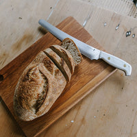 Bread knife in three colours by Svord made in Waiuku, New Zealand