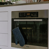 Denim oven mitt made in Auckland, New Zealand