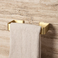Brass hand towel rail made in Tauranga, New Zealand
