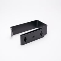 Toilet roll holder in three colours, made in Tauranga, New Zealand