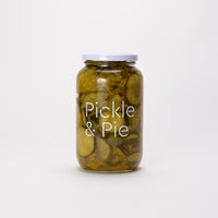 Pickle and Pie bread and butter pickles made in Pōneke, Aotearoa