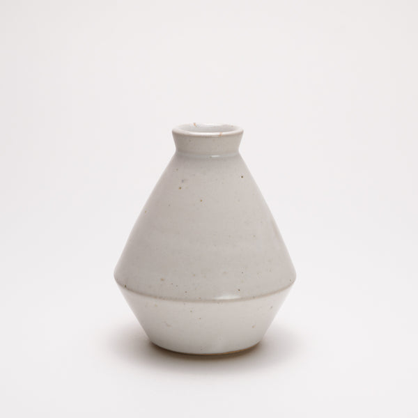 Bud vase in three shapes by Richard Beauchamp of Selwyn, Aotearoa