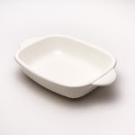 Small Temuka baking dish in two colours, made in Palmerston North, New Zealand