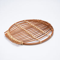 Mixed willow tray made in Kakanui, New Zealand