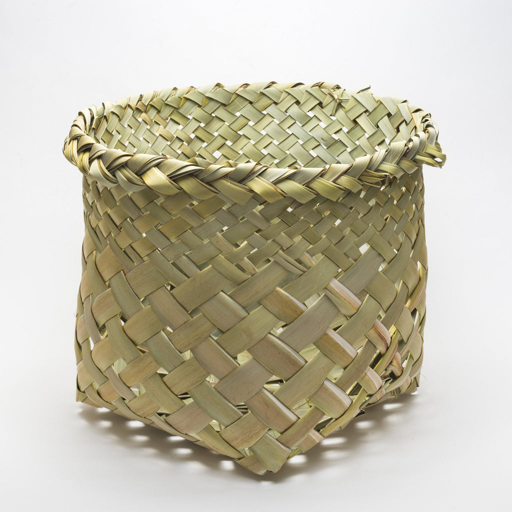 Buy extra large waikawa woven flax basket made in Christchurch, NZ ...