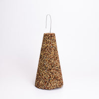 wild bird seed feeder bell